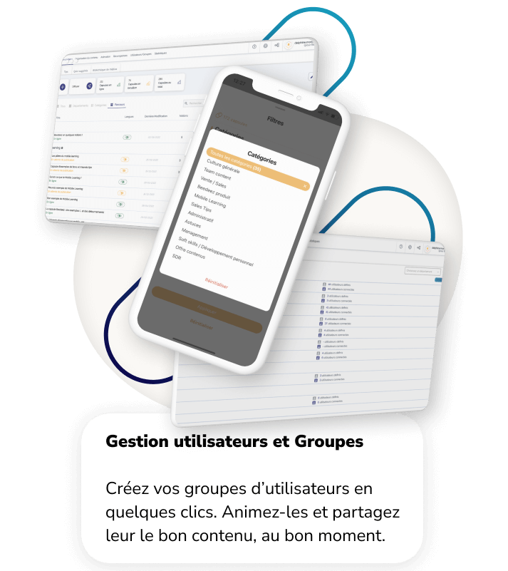 gestion utilisateurs et groupes