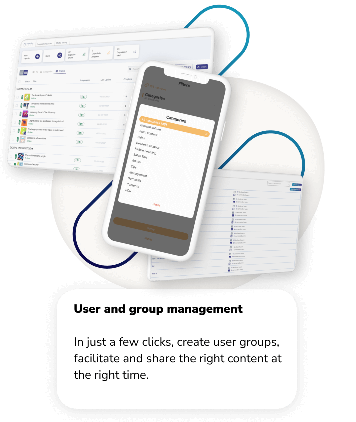 user and group management