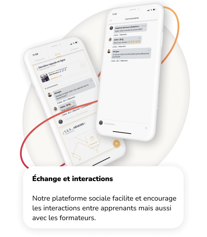 Echange et interactions