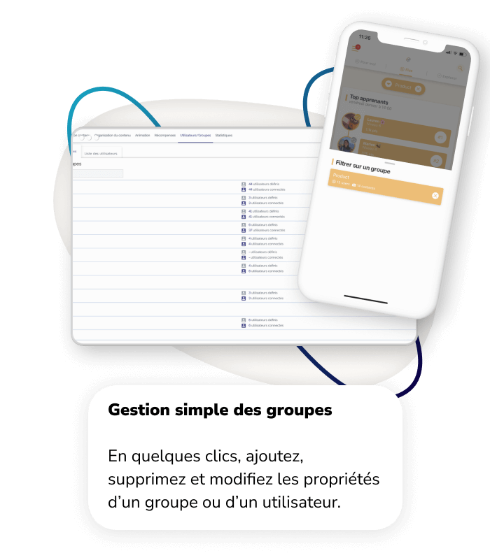 Gestion simple des groupes