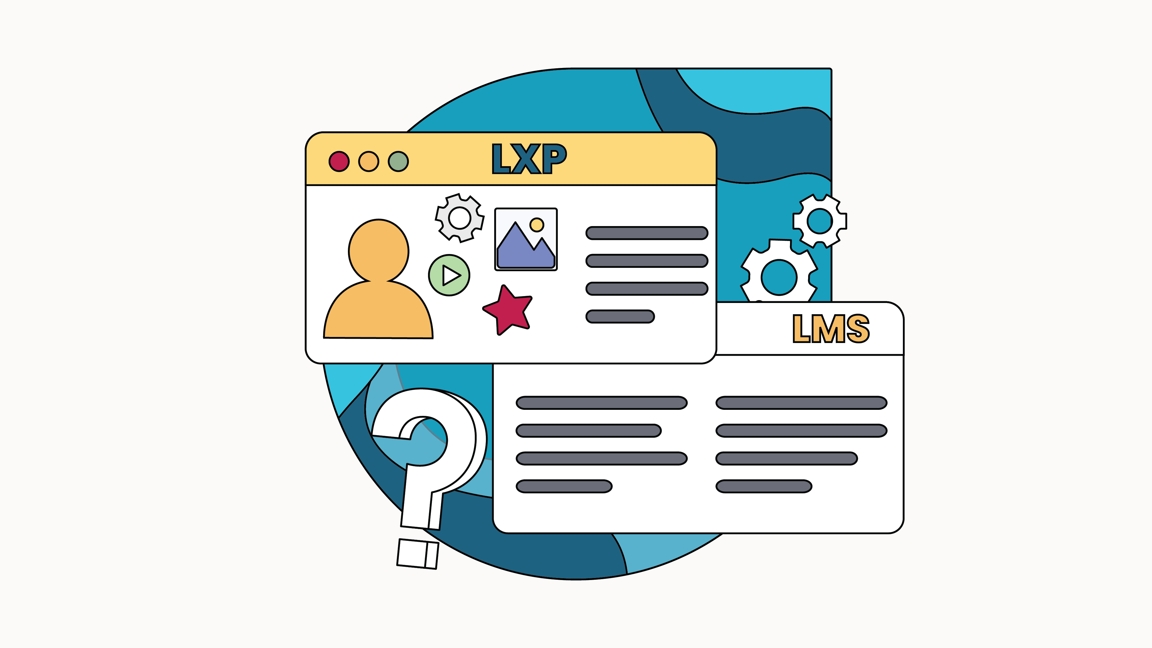 différences entre LXP et LMS