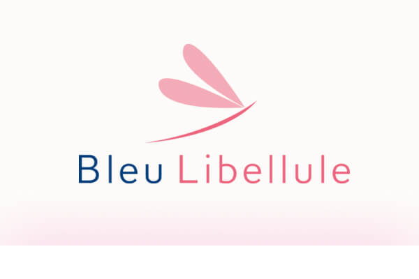 Template Logo Client #3bleu libellule